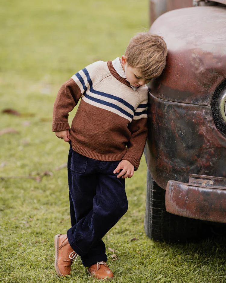 BEBE JAKE NAVY PULL ON PANTS