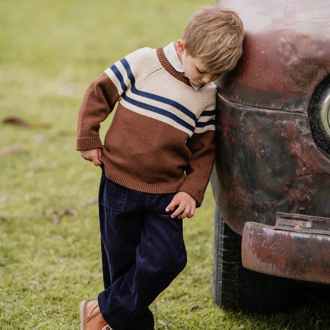 BEBE JAKE NAVY PULL ON PANTS