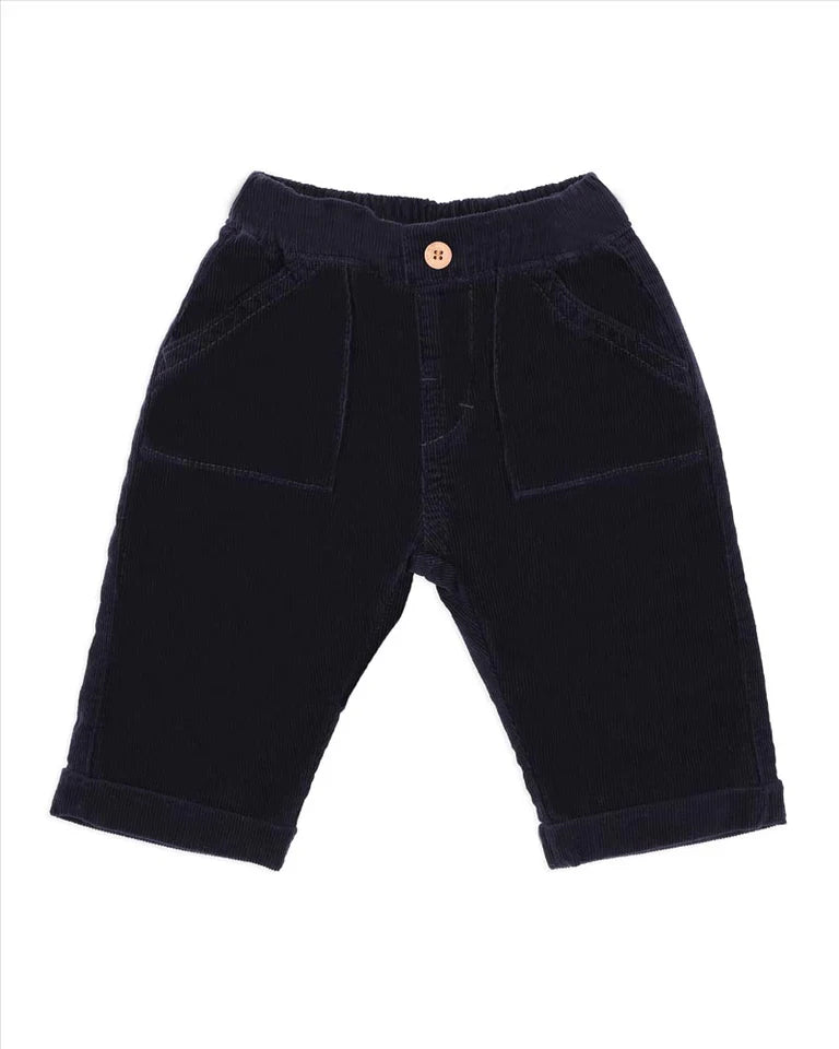 BEBE JAKE NAVY PULL ON PANTS