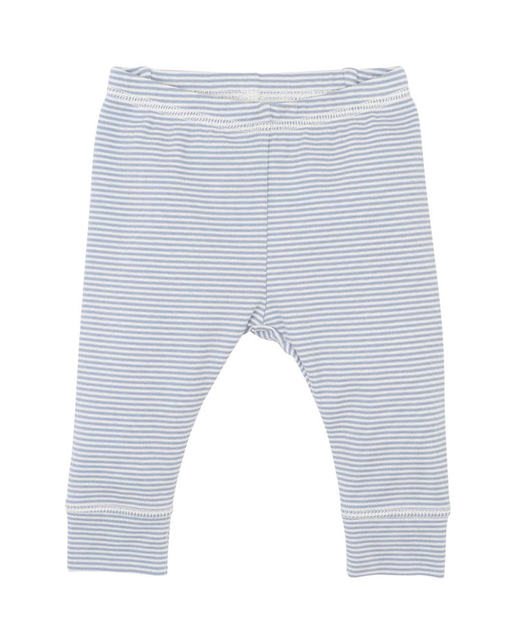 BEBE ALVIN STRIPE ORGANIC LEGGINGS