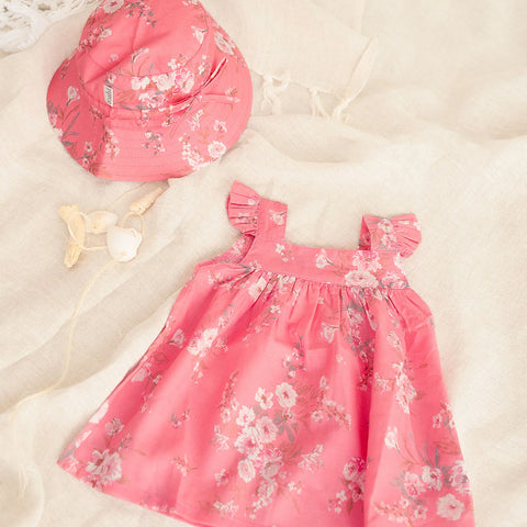 Toshi Baby Dress Felicia/Scarlet