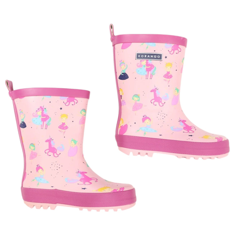 KORANGO Dancing Unicorn Gumboot Pink