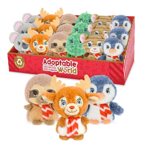 Keel Toys Adoptable World mini XMAS