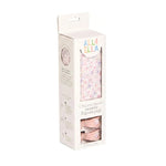 ALL4ELLA Blossom Organic Swaddle & Pram Pegs Gift Set