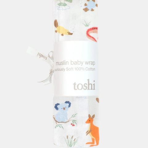Toshi  Wrap Muslin Down Under /Kakadu Dawn