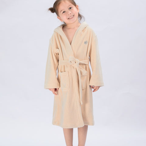 Seasnail Bathrobe For Kids-Beige