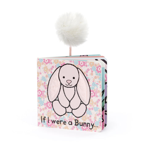 Jellycat If I were a Blossom Bunny Book Multi-Coloured 2x2x15cm