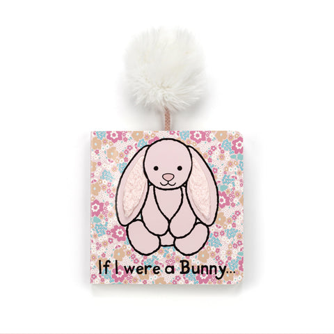 Jellycat If I were a Blossom Bunny Book Multi-Coloured 2x2x15cm