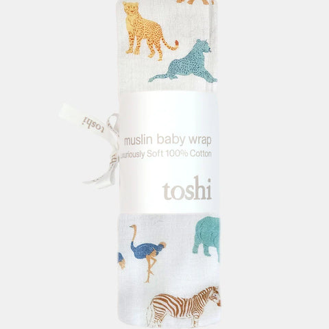 Toshi  Wrap Muslin Down Under /Congo Dawn