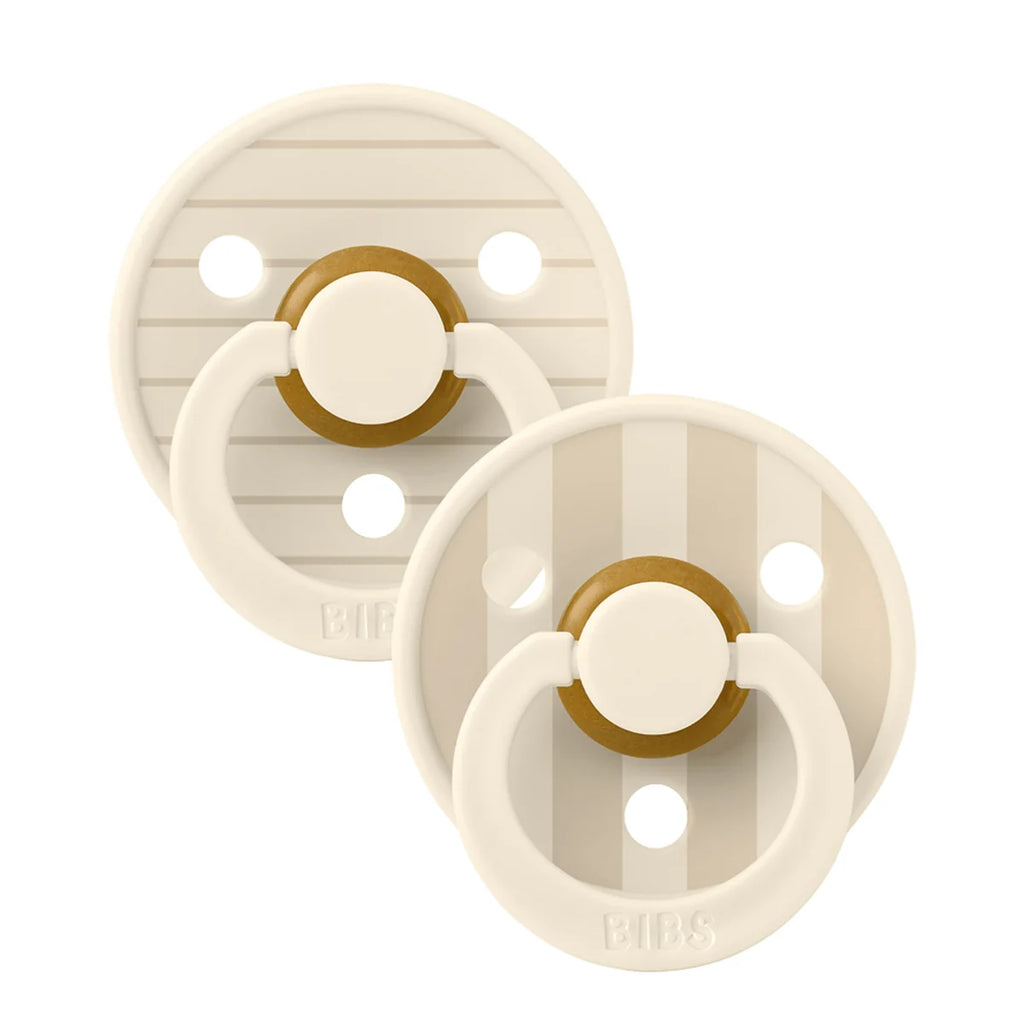 BIBS Dummies Studio, Pin Ivory/Vanilla Mix- Size 1