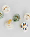 BIBS Dummies Studio, Pin Ivory/Vanilla Mix- Size 1