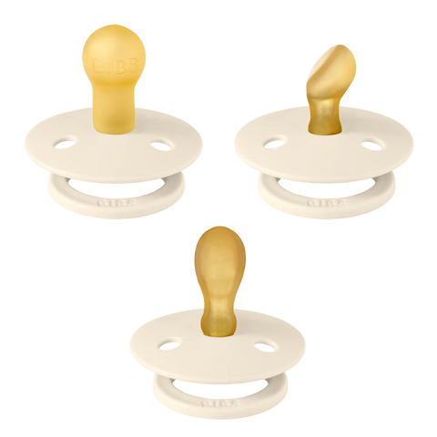 Bibs BIBS Try-it Starter Box 3pk - Ivory