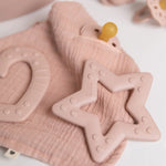 Bibs Bitie Star - Blush