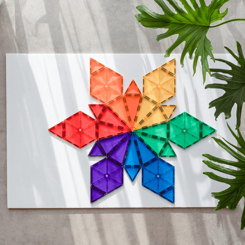 CONNETIX Rainbow Geometry Pack 30 pc
