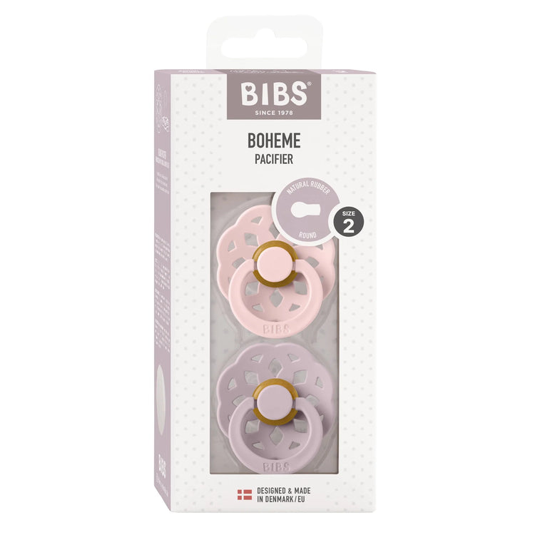 Bibs Boheme, S2 - Blossom/Dusky Lilac - (2pk)