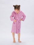 Seasnail Bathrobe For Kids-Purple