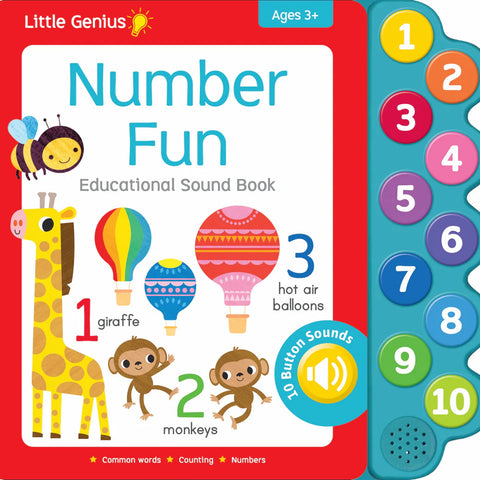 10 Button Sound - Little Genius - Counting