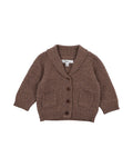 BEBE Albert Shawl Cardigan Mocha