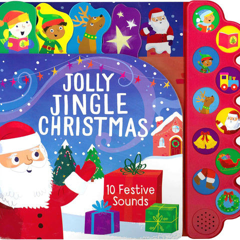10 Button Sound Books - Jolly Jingle Christmas