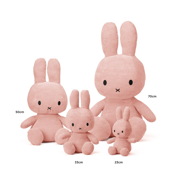 Miffy ECO Corduroy Pink - 23 cm - 9