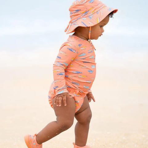 Toshi Swim Baby Sunhat Classic - Surfs Up