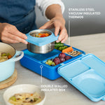 OmieBox Hot & Cold Bento Box - Blue Sky