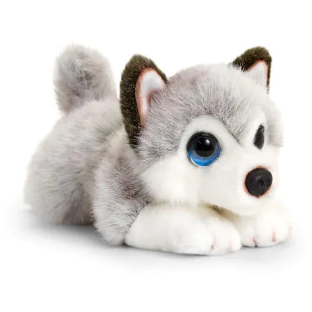 KEEL TOYS Signature Cuddle Border Pups Husky (Med) 32cm