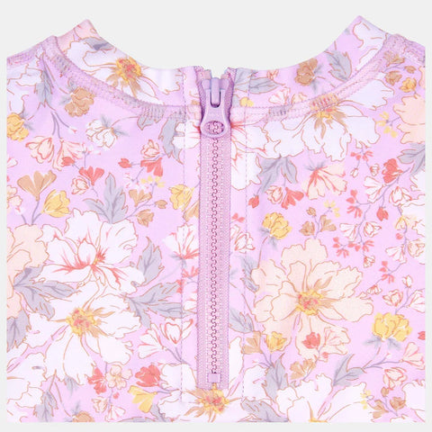 Toshi Swim Baby Rashie L/S Classic - Current /Dahlia