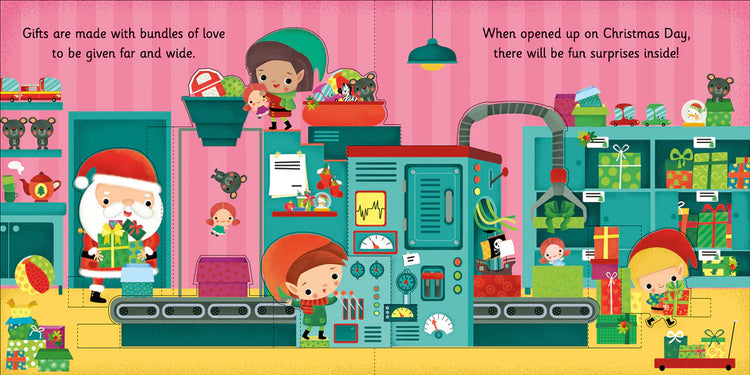 Pop-Up Book - Let's Help Santa