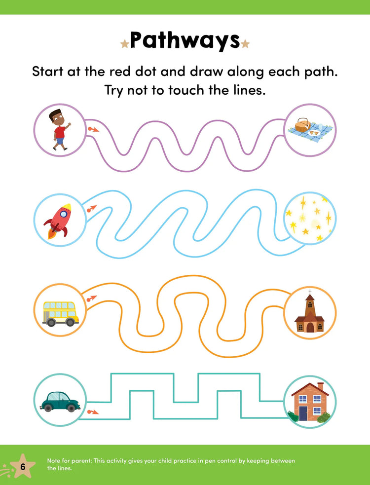 Gold Stars Vol. 3 - Write & Wipe Bumper - Early Learning