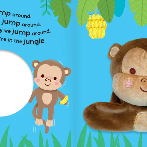 Hand Puppet Book - Cheeky Monkey