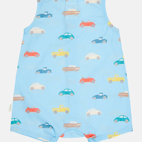 Toshi Romper Banjo /Fast Lane Cyan