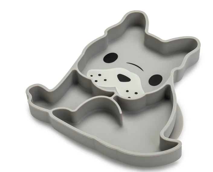 Melii Luxe Divided Silicone Suction Plate-BULLDOG