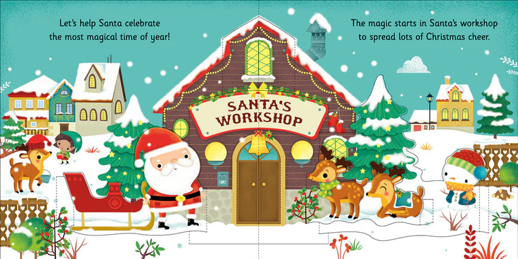 Pop-Up Book - Let's Help Santa