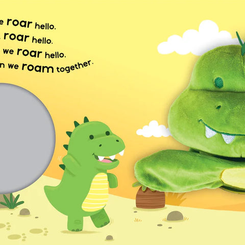 Hand Puppet Book - Dinosaur