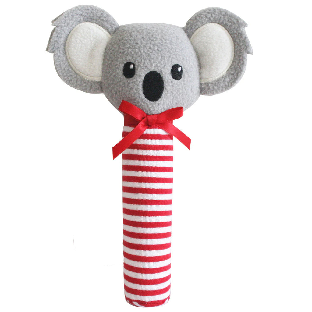Alimrose Baby Koala Squeaker Red