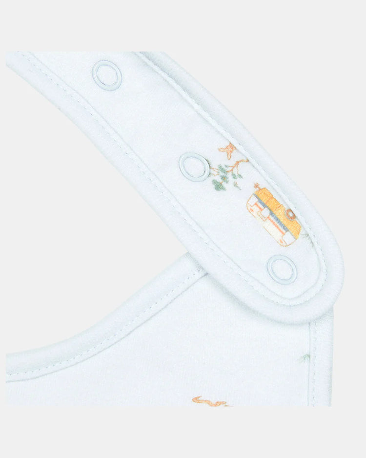 Toshi Baby Bib Working Wheels