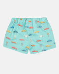 Toshi Baby Shorts Banjo /Utes Teal