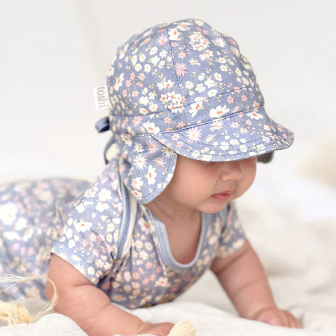 Toshi Flap Cap Bambini/Eva Dusk