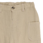 Fox & Finch Crinkle Pant - Sand