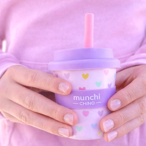 Munchi Prima Ballerina Babychino Cup - Straw Included