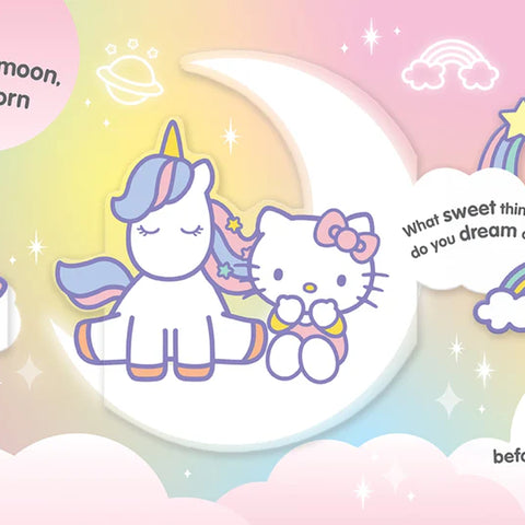 Hello Kitty - Pop-Up Book - Unicorn Dreams