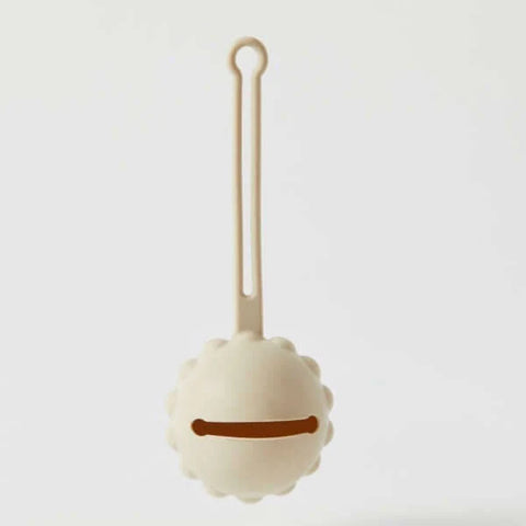 Henny Silicone Dummy Holder - Almond