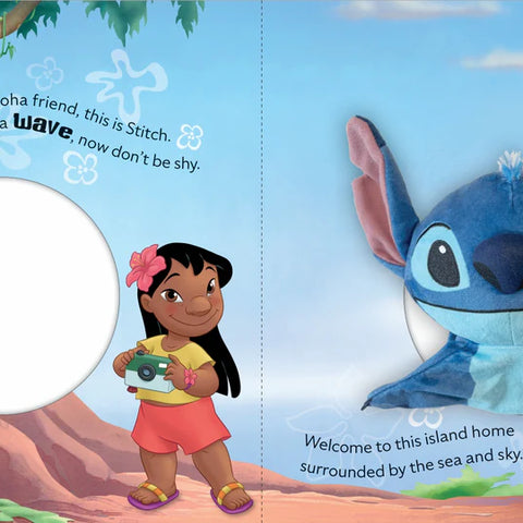 Disney Stitch - Hand Puppet Book