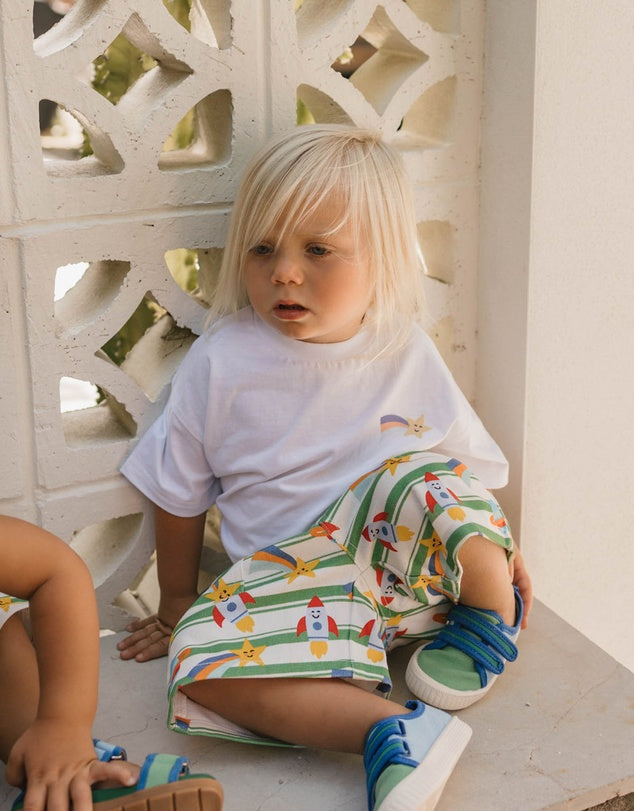 Walnut Felix Tee - Rocket Man