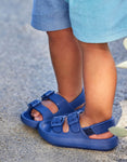 Walnut Jamie Sandal - Navy
