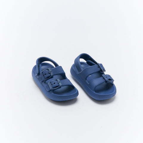 Walnut Jamie Sandal - Navy