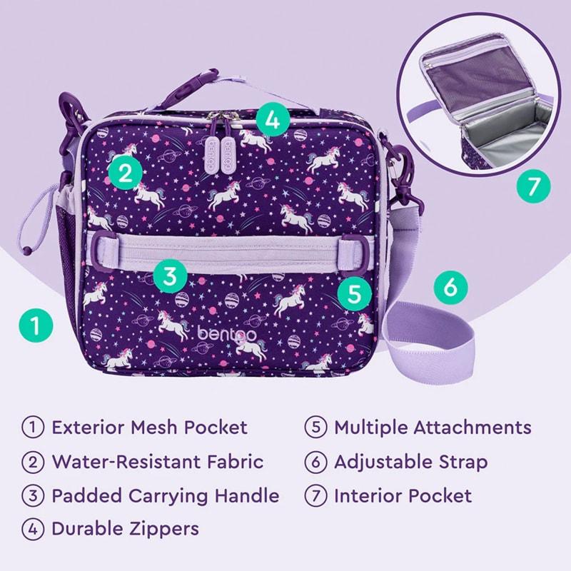 Bentgo Kids Print Lunch Bag - Unicorn