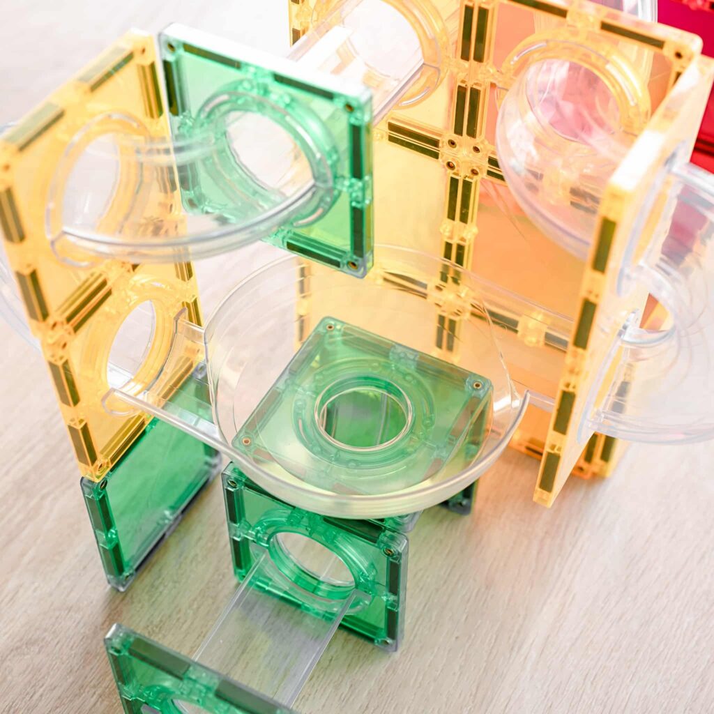 CONNETIX Rainbow Ball Run Expansion Pack 66 pc