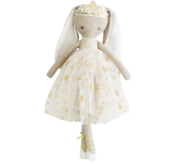 Alimrose Billie Princess Bunny 43cm Gold